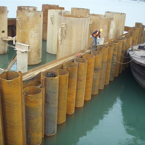 成都钢护筒现场安装