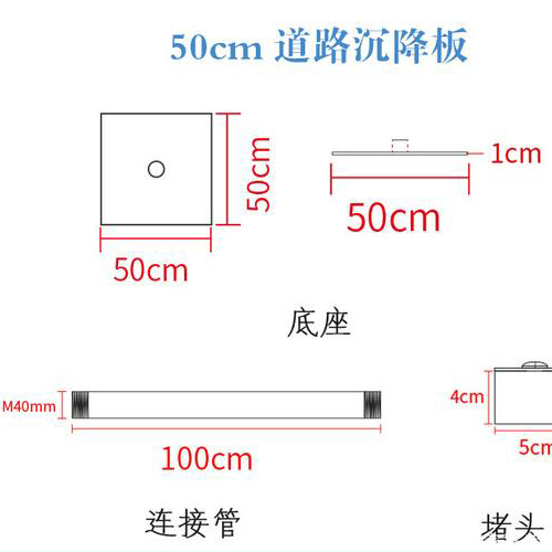 成都沉降板规格型号如何选择？